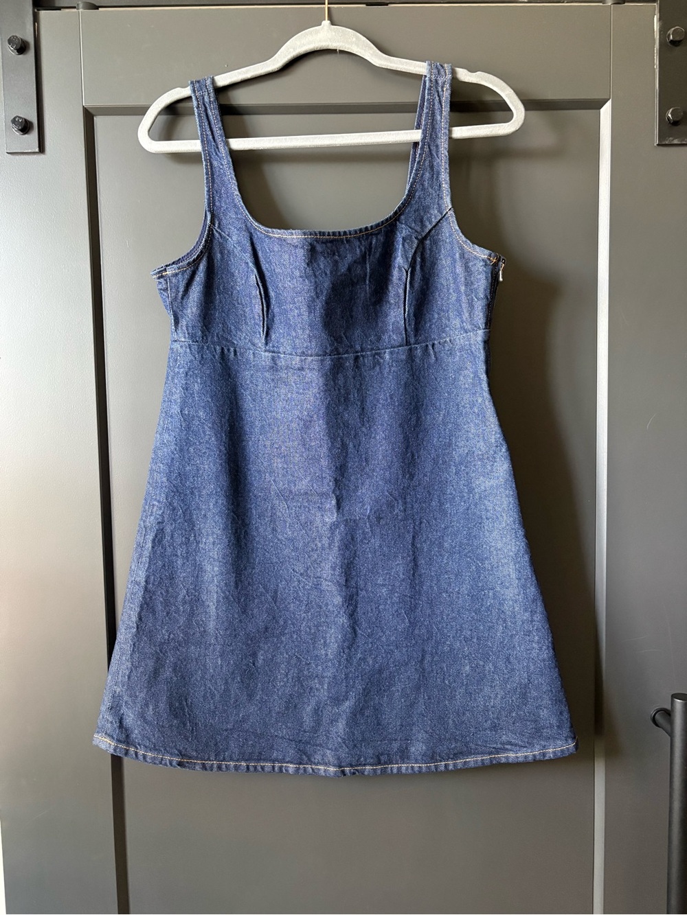 H&M Divided Denim Blue Mini Dress